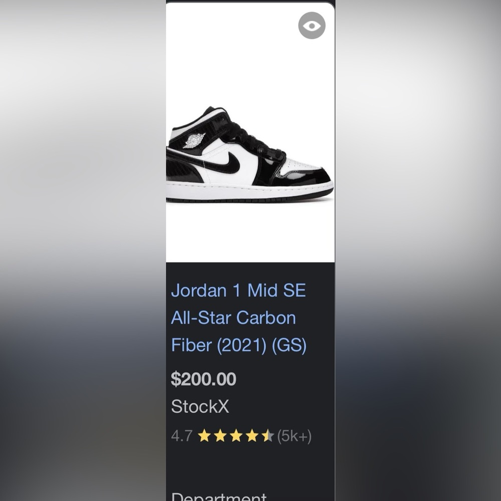 Youth Jordan 1 mid- size 3
